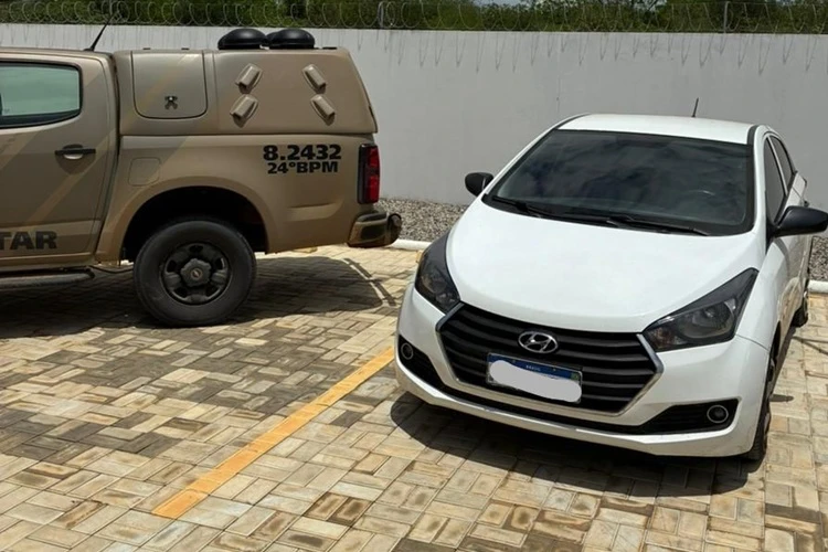 24º BPM recupera veículo adulterado em Rio do Antônio