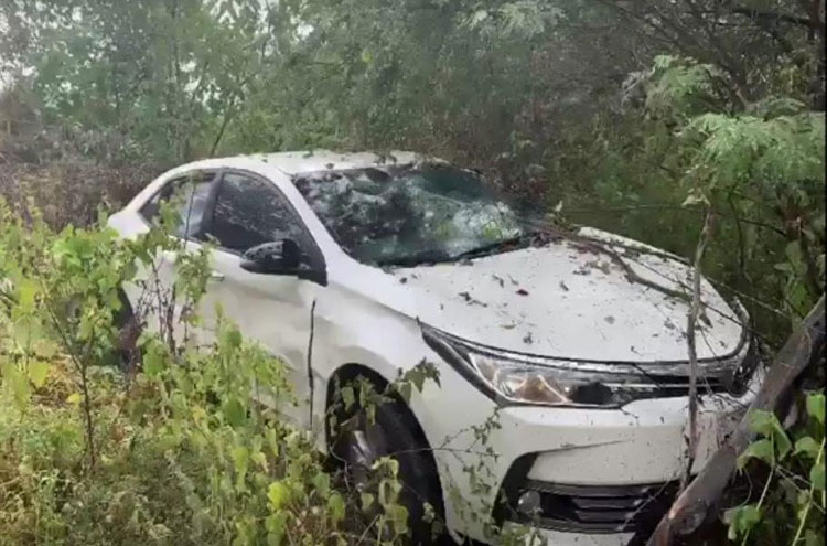 Cantor Batista Lima sofre acidente de carro no interior do Pernambuco