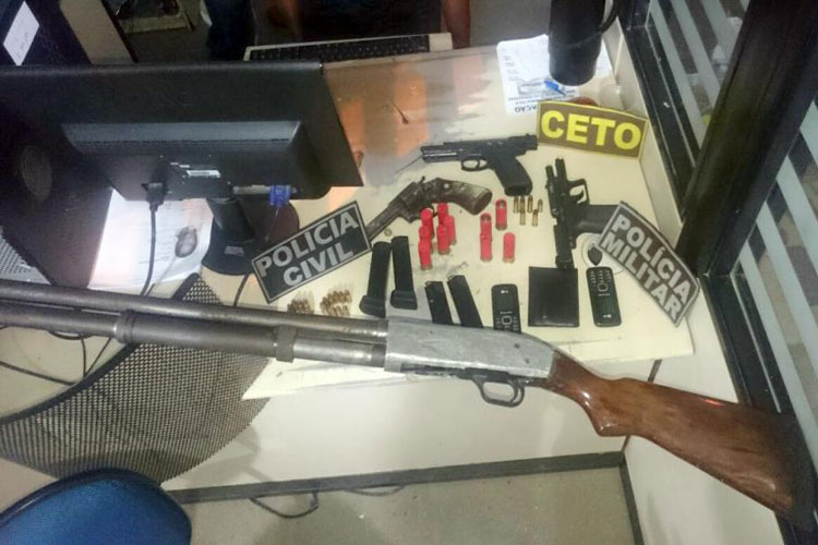 Seis pessoas suspeitas de integrar facção criminosa são presas em Guanambi