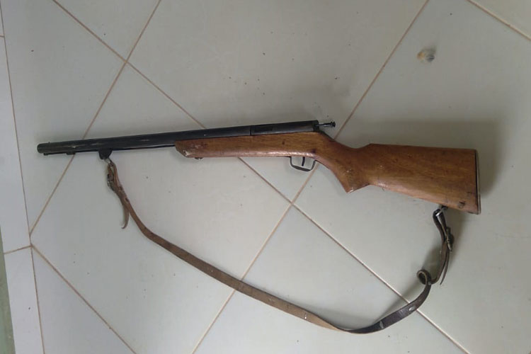 Idoso alveja vizinho em comunidade rural de Iramaia por causa de seriguela