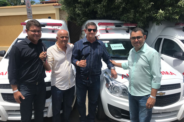 Beto Maradona recebe nova ambulância para atender as demandas de Caculé
