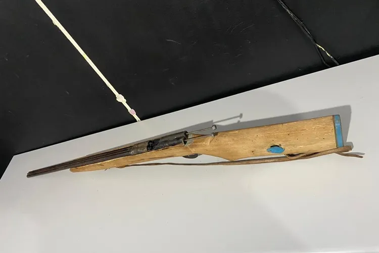 Espingarda é apreendida pela 4ª CIPM durante ação na zona rural de Boquira