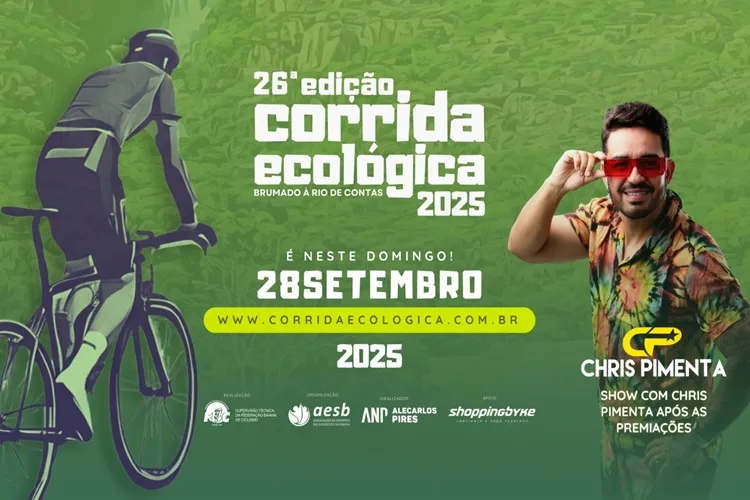 26ª Corrida Ecológica Brumado a Rio de Contas acontece neste domingo (28)