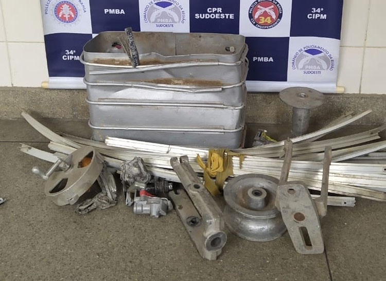 Indivíduo é preso após tentativa de furto em estabelecimento no Bairro Esconso em Brumado