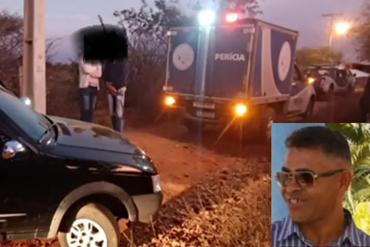 Homem é encontrado baleado e morto dentro de carro na zona rural de Caraíbas