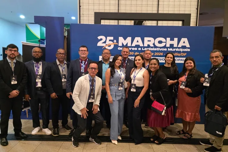 Câmara de Brumado na 25ª Marcha dos Vereadores visando otimização da vereança