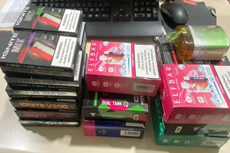 29ª CIPM apreende 24 cigarros eletrônicos na cidade de Abaíra