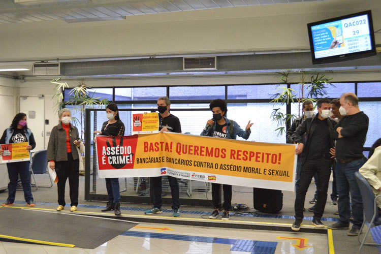 Casos de assédio moral e sexual são comuns no sudoeste baiano, diz Sindbancários