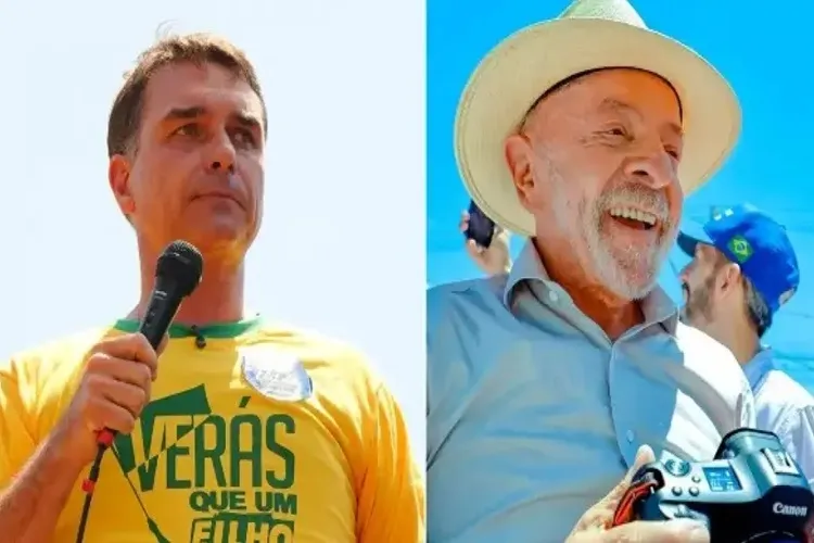 Vox Brasil mostra Lula com 51% dos votos válidos contra 49% de Flávio Bolsonaro