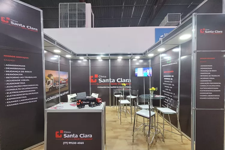 Clínica Santa Clara marca presença na Bahia Farm Show em Luís Eduardo Magalhães