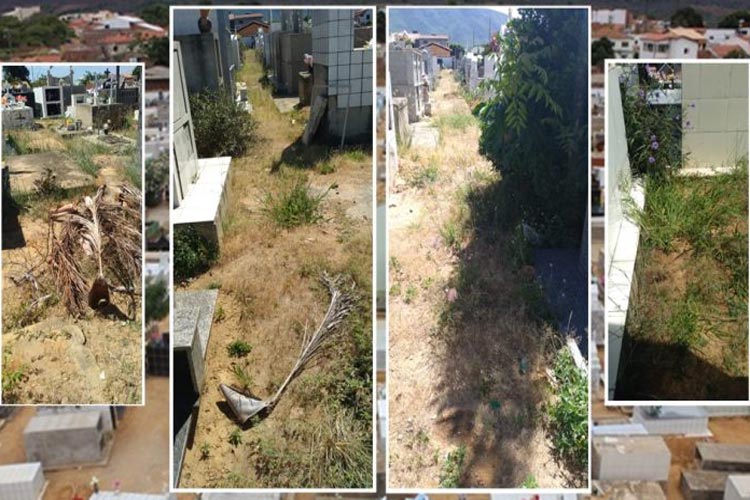 Livramento de Nossa Senhora: Moradores reclamam de péssima conservação do Cemitério Campo Santo