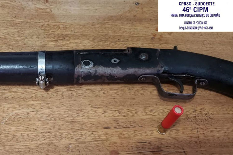 Livramento: Idoso dispara tiro de espingarda após discussão por disputa de terras e animais