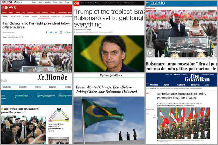 Imprensa mundial vê início de uma nova era no Brasil