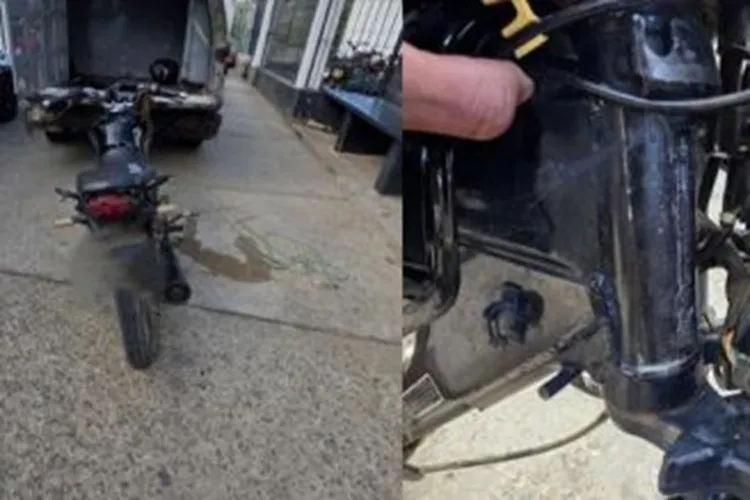 Moto com sinais de adulteração é apreendida em Presidente Jânio Quadros