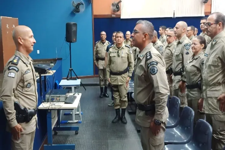 94ª CIPM realiza parada geral com toda tropa em Caetité