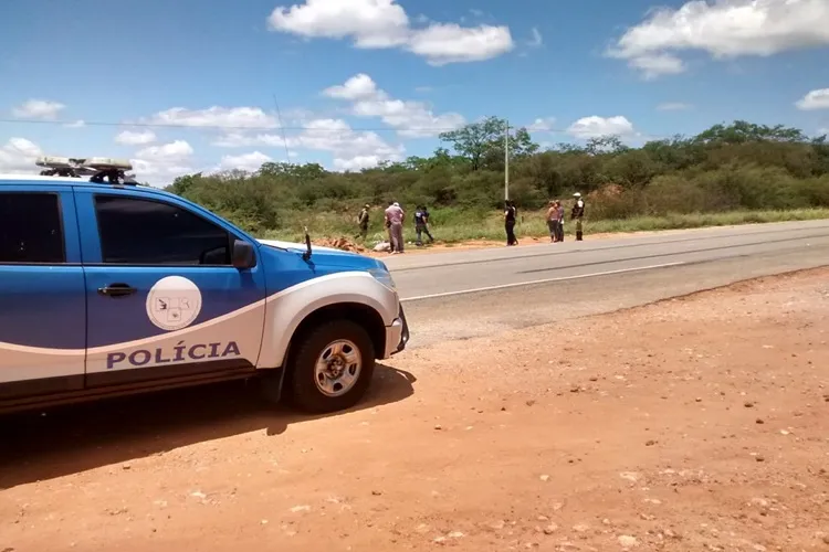 Motociclista ainda não identificado morre em acidente na BR-030 em Brumado