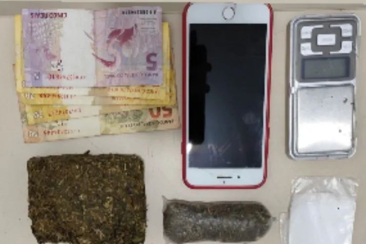 80ª CIPM apreende 212g de maconha com menor de idade em Cândido Sales