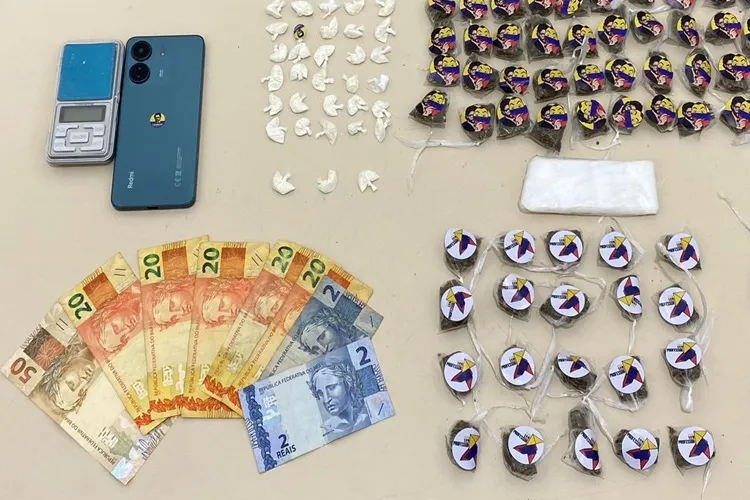 77ª CIPM prende suspeito e apreende drogas durante ação em Vitória da Conquista