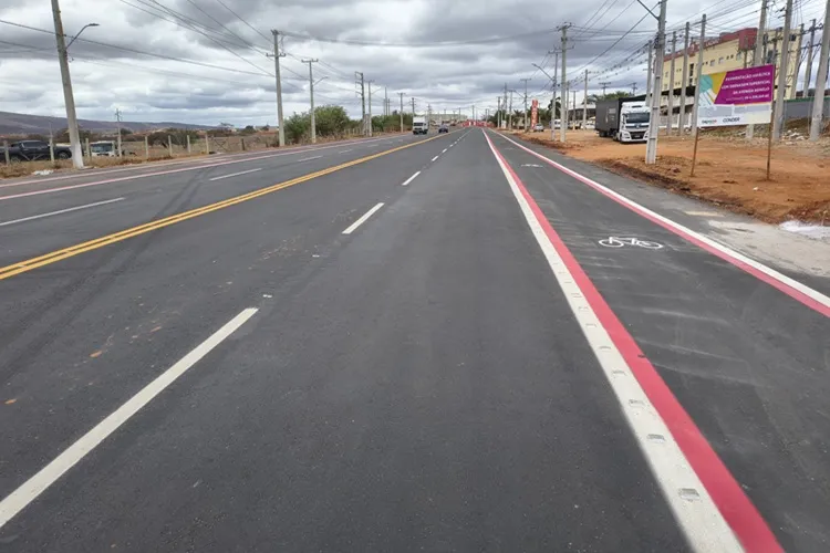 Avenida Agnelo Azevedo muda paisagem e mobilidade de acesso da BA-262 em Brumado