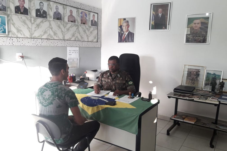 Tiro de Guerra de Brumado realiza seleção inicial para serviço militar obrigatório
