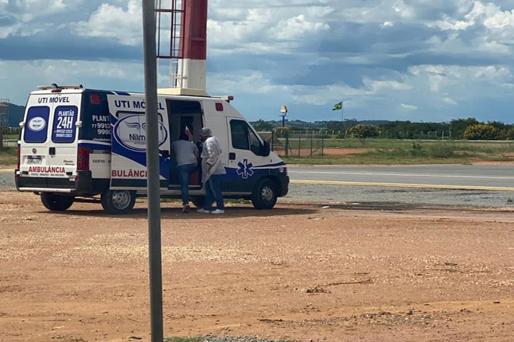 Covid-19: Aeroporto de Guanambi tem movimento intenso de pacientes para serem transferidos
