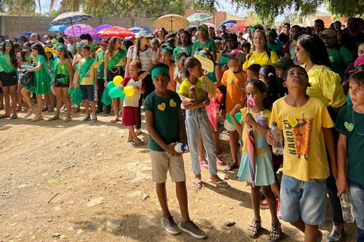 Malhada: Estudantes e moradores do distrito de Canabrava protestam contra falta de água