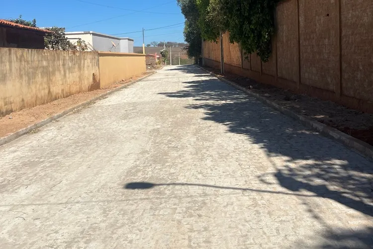 Malhada de Pedras acelera pavimentação do Bairro do Campo para melhorar mobilidade
