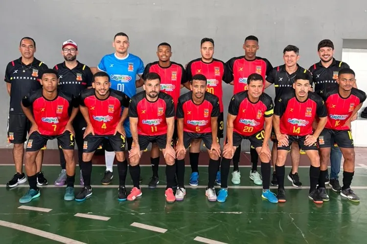 Seleção de Brumado se classifica para a fase final do 23º Campeonato Sudoeste de Futsal