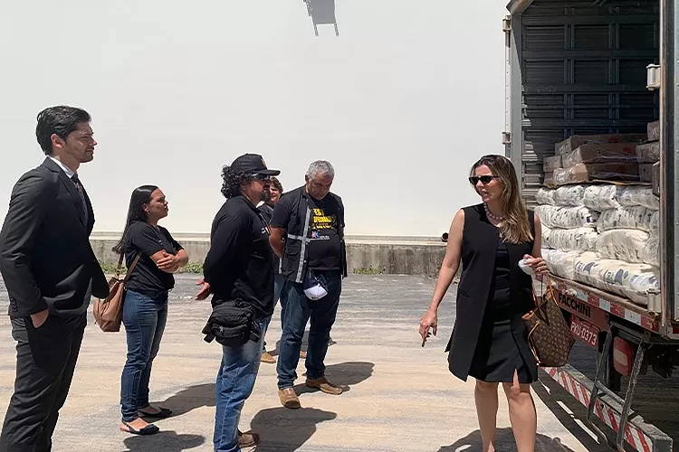 MP realiza visita aos estabelecimentos que comercializam carne em Santa Maria da Vitória