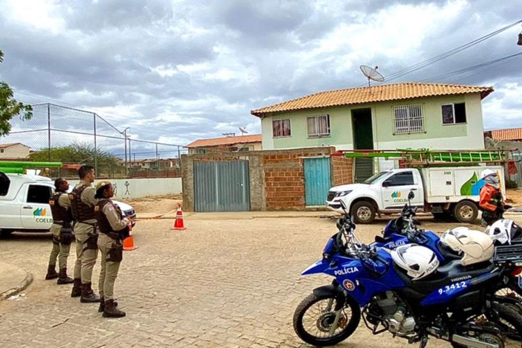 Coelba e PM realizam operação para combater furto de energia em Brumado