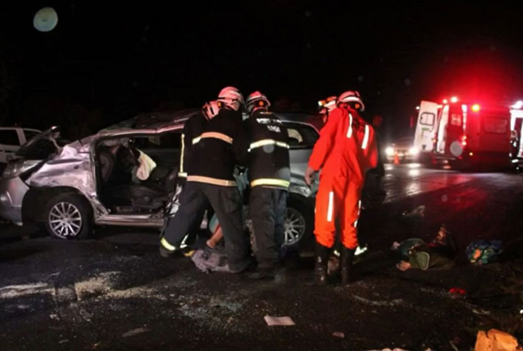 Mulher de 82 anos morre e outros 3 idosos ficam feridos em acidente no oeste da Bahia