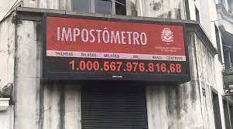 Brasileiros já pagaram R$ 1 trilhão em impostos este ano