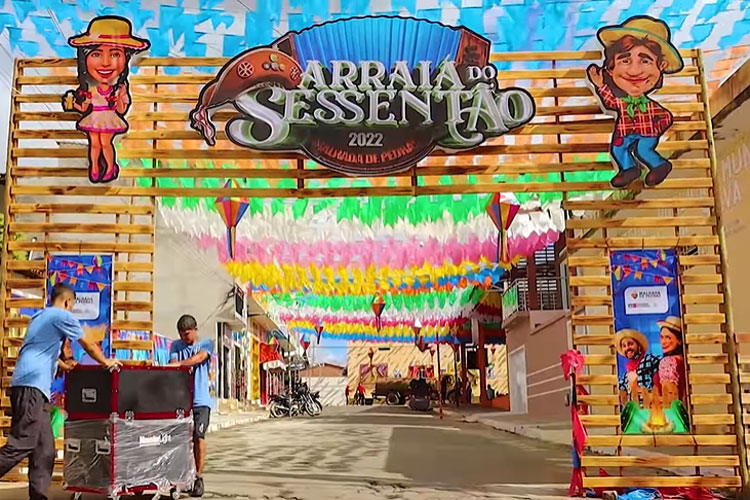 Estrutura do São João de Malhada de Pedras chama a atenção da população e visitantes