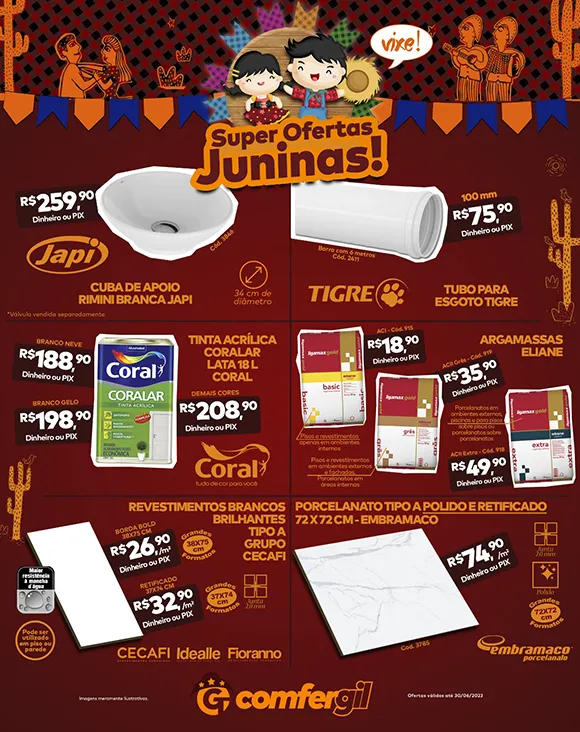 Comfergil apresenta show de ofertas juninas em Brumado