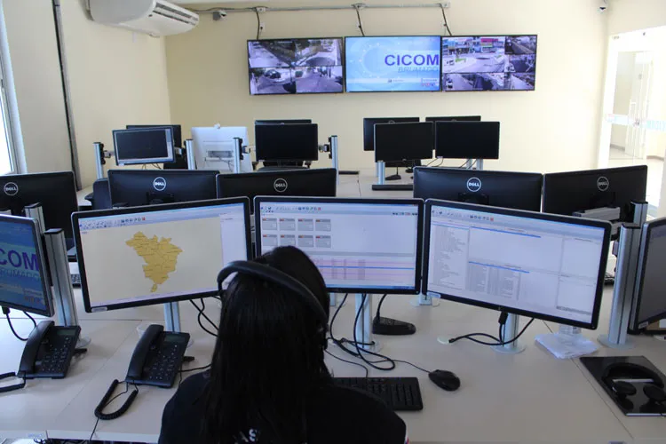 Cicom: Referência para o Brasil, 81 cidades da Bahia são monitoradas por 4 mil câmeras