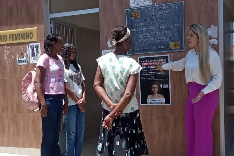 No dia 8 de março, vereadora de Guanambi reforça prevenção à violência contra a mulher