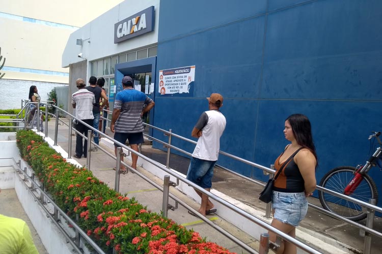 Brumadenses começaram a retirar o auxílio emergencial de R$ 600 do Governo Federal