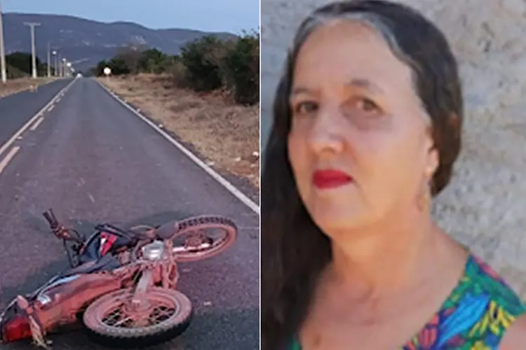 Mulher morre e piloto fica em estado grave após acidente de moto em Boquira