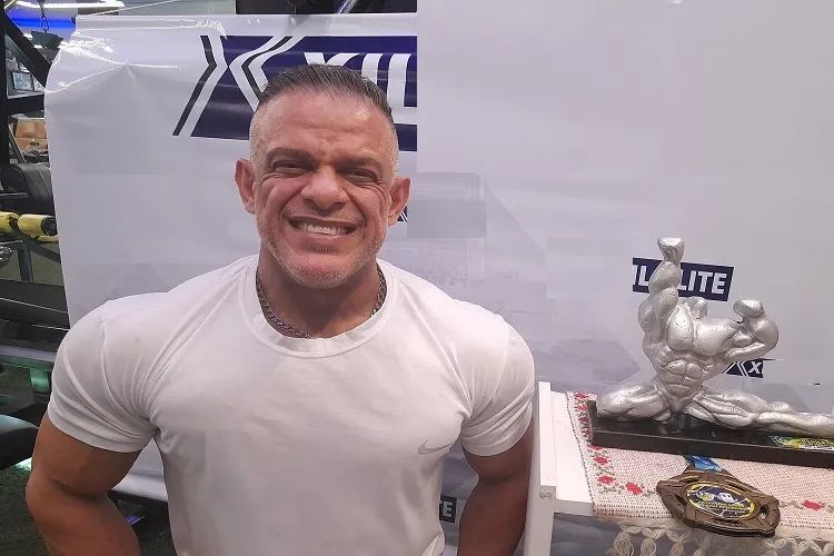 Brumado: Fisiculturista conquista vice-campeonato brasileiro na categoria Master 45