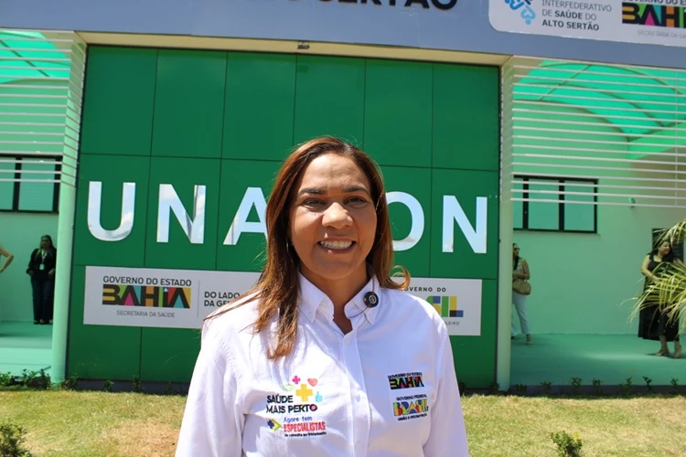 Caetité: Secretária de saúde da Bahia destaca avanços para saúde no sertão produtivo