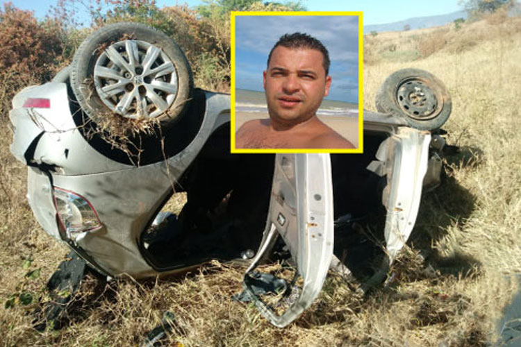 Engenheiro civil morre em acidente na BA-612 no Distrito de Pilões em Candiba