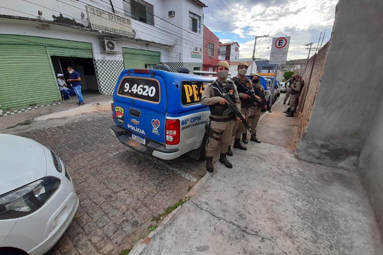 46ª CIPM emprega logística para segurança e escolta das vacinas na região de Livramento de Nossa Senhora