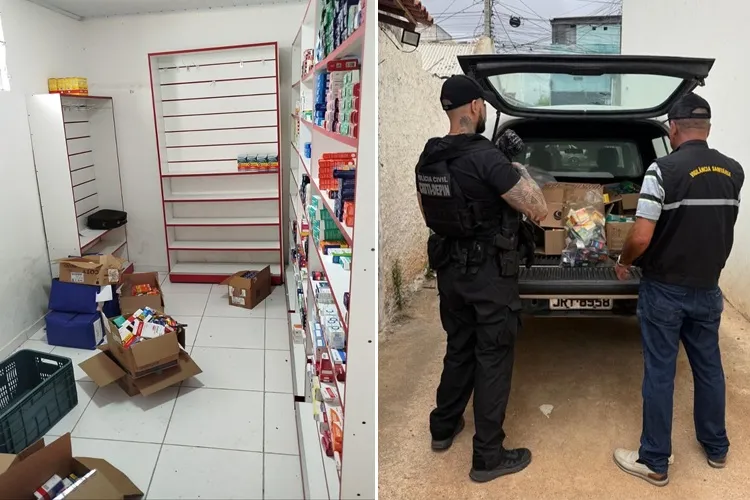 Operação em Vitória da Conquista flagra depósito secreto de farmácia com receitas em branco