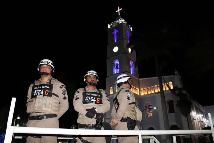 4ª CIPM com grande aparato para garantir a segurança no São João de Macaúbas