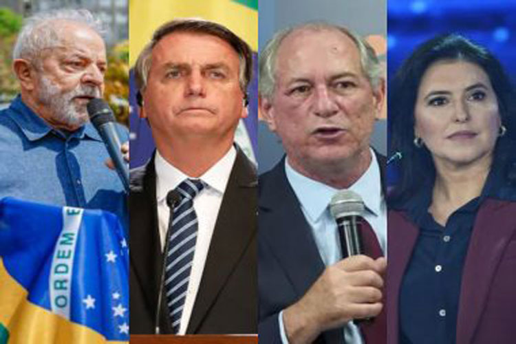 Lula tem 50%, Bolsonaro 36%, Tebet 6% e Ciro 5% na última pesquisa Datafolha