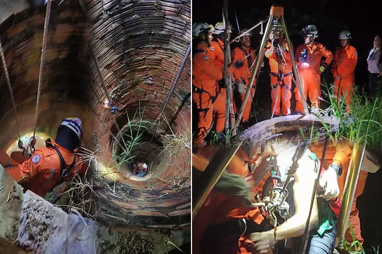 Mulher é resgatada de poço após queda em divisa entre Paratinga e Ibotirama