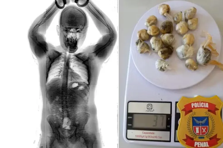 Homem engole 18 porções de maconha para entrar no Conjunto Penal de Brumado