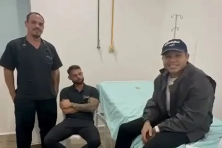 VÍDEO: Tierry passa mal antes de show em Boquira e é atendido em UPA
