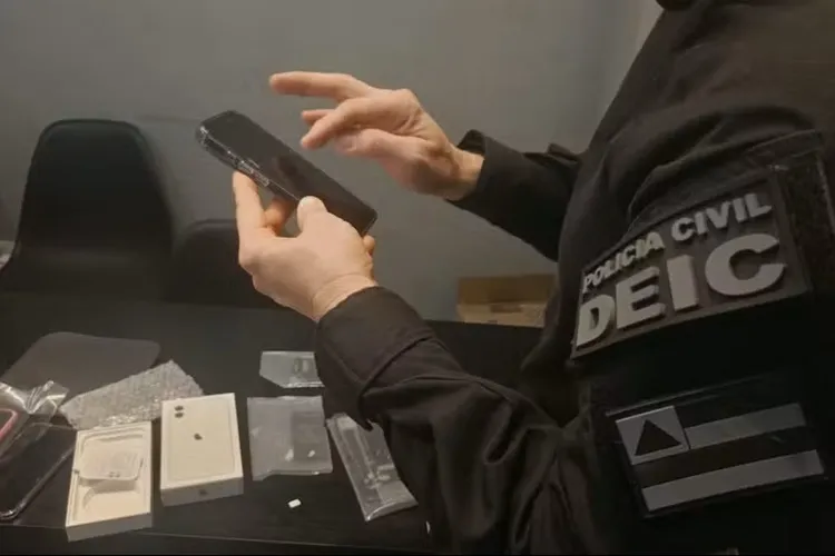 Polícia Civil da Bahia envia mensagens a pessoas que usam celulares roubados ou furtados
