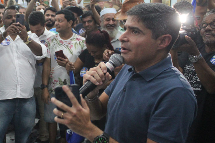 Com 32% das urnas apuradas, ACM Neto vai liderando a votação em Brumado